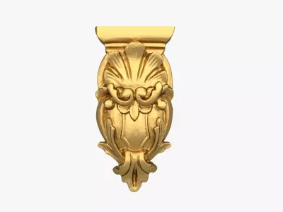Classic decor ornament 282 3D print model