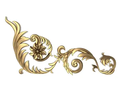  decorative pattern ready for 3D printing 3D model 98