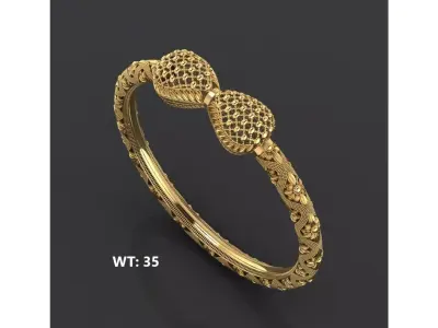fusion bangles moo karra indian  14 3D print model