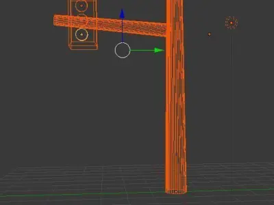 traffic light free Free low-poly 3D model