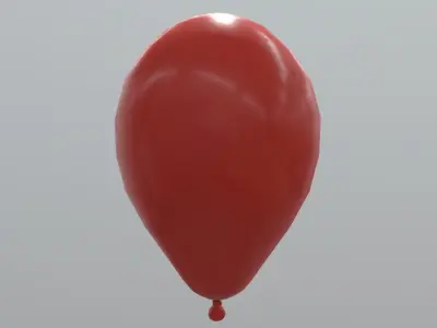 CC0 - Balloon Free low-poly 3D model