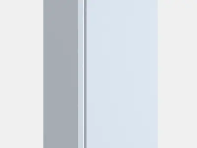 RINGHULT 2-p door f corner base cabinet set Low-poly 3D model