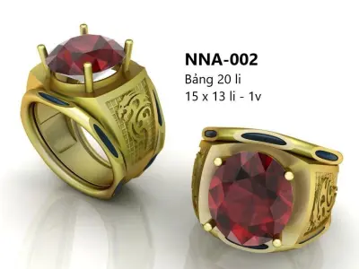 ring man Free 3D model