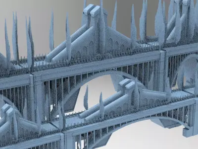 At Deco Bridge 3 designs 3 3D model