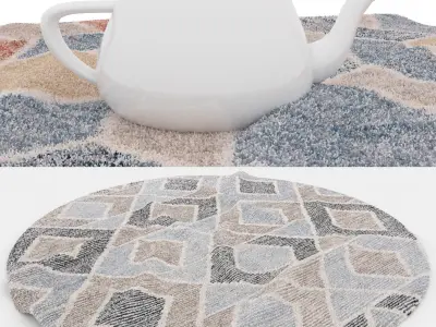 Rugs No 554 Low-poly 3D model