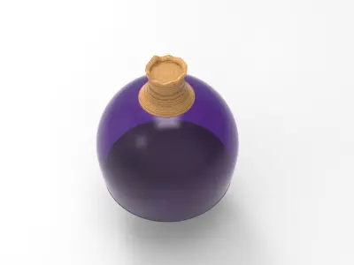 Utopia Jar Low-poly 3D model
