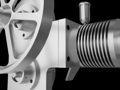 Stirling Engine 3D print model