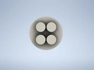 Basic-Cartoony Rocket Easily Customizable  Low-poly 3D model