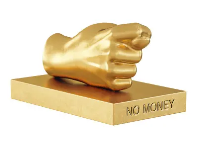 Dullah figurine no money 3D model