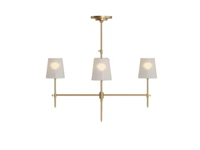 Cross Large Chandelier 3D model