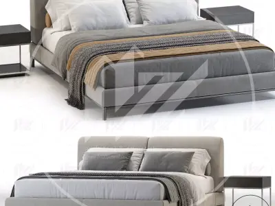 Domkapa Margot Bed No2 3D model