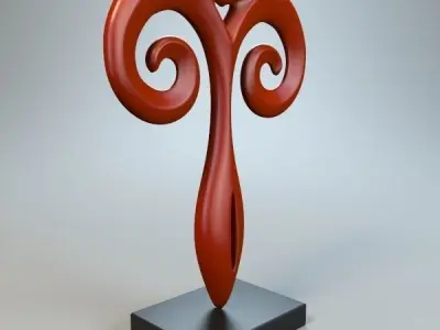 Abstract Figure 3D model buy
