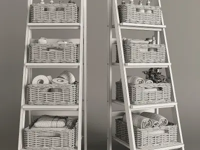  Bathroom Decor 3D model