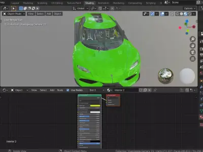 Koenigsegg Gemera Low-poly 3D model