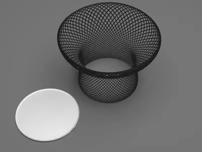 Decor round plate Free 3D print model