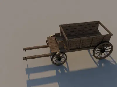 Wagon 3D model