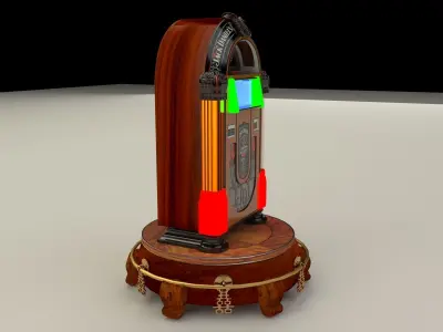 Juke box 3D model