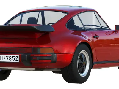 Porsche 911 930 Turbo 1975 - 1989 3D model
