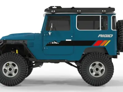 Toyota Fj40 1980 Modified OffRoad 3D model