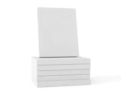 encyclopedia of assouline coffetable books travel warm 3D model