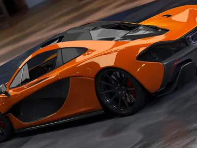 McLaren P1 3D model