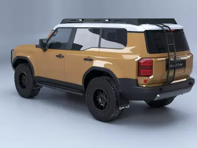 Toyota Land Cruiser 250 Offroad Modification 3D model