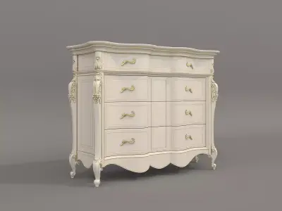Classic European style Cabinet Collection 9 3D model