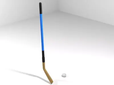 Sport Equipment - Ice Hockey 3D model