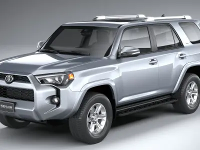 Toyota 4Runner Base 2020 3D model