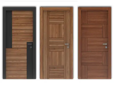 Interior Modern Doors Vol-Sd01 3D model