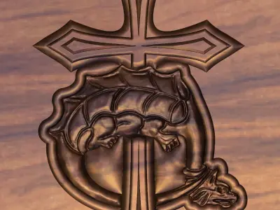 Order of the Dragon for CNC 3D Router  3D print model