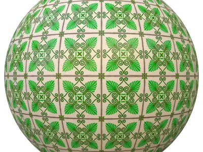 tile patterned 151-seamless-4k-pbr  Texture