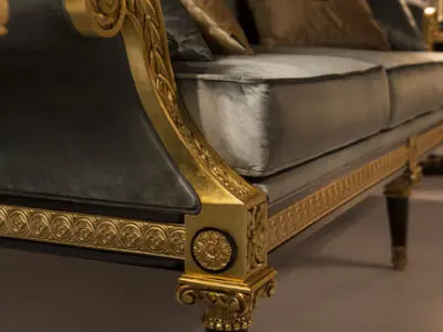 SOFA 3 SEATER TRIANON 3D model