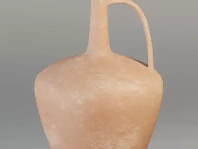 Old jug 02 3D model