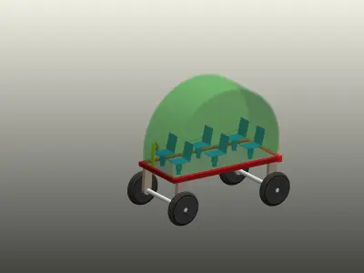 Toy Car 3D model 2