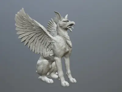 Statue Creature 3D print model