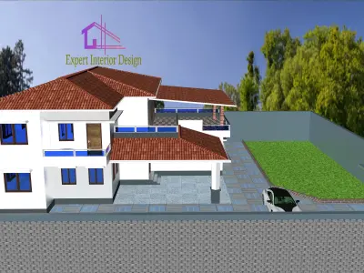 Bungalow Design 3D print model