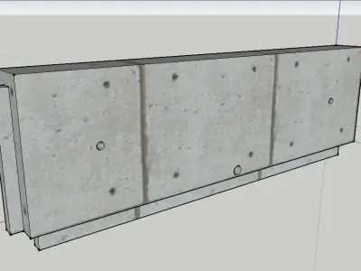 RCCB WALLS 2 3D model