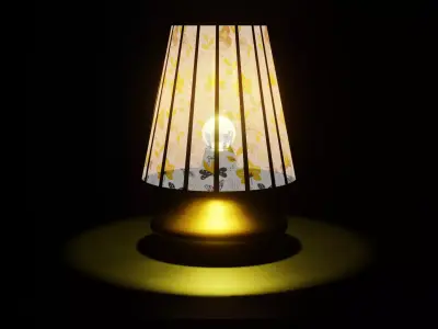 TABLE LAMP 3D model 7