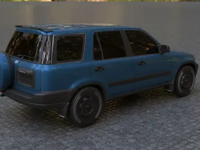 CR-V RD1 SUV HQ Model  3D model