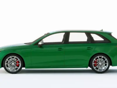Audi S4 Avant 2020 3D model