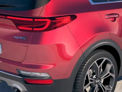 Kia Sportage 2019 3D model