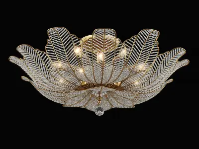70518x Riccio Osgona Chandelier 3D model