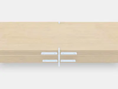 JATTESTA TV bench 1 Low-poly 3D model