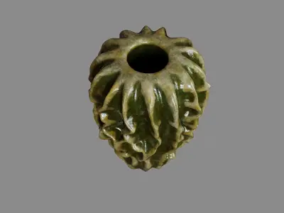 Stoneware Vase Decoration 3D model