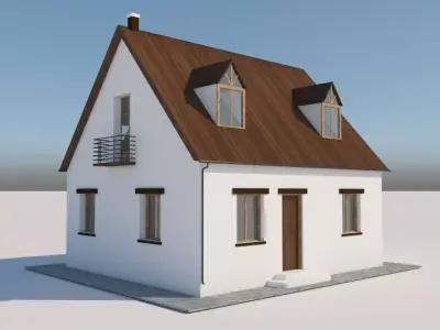 Farm House 3D 3D model