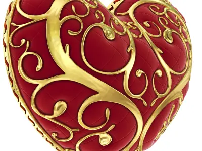 Intricate Heart 3D model