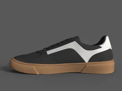 DESIGN Trainers - Shoes Low-poly 3D model
