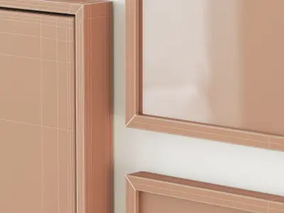 Gallery Wall 123 3D model