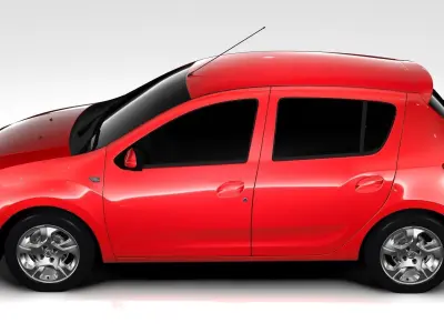 Dacia Sandero 2015 3D model